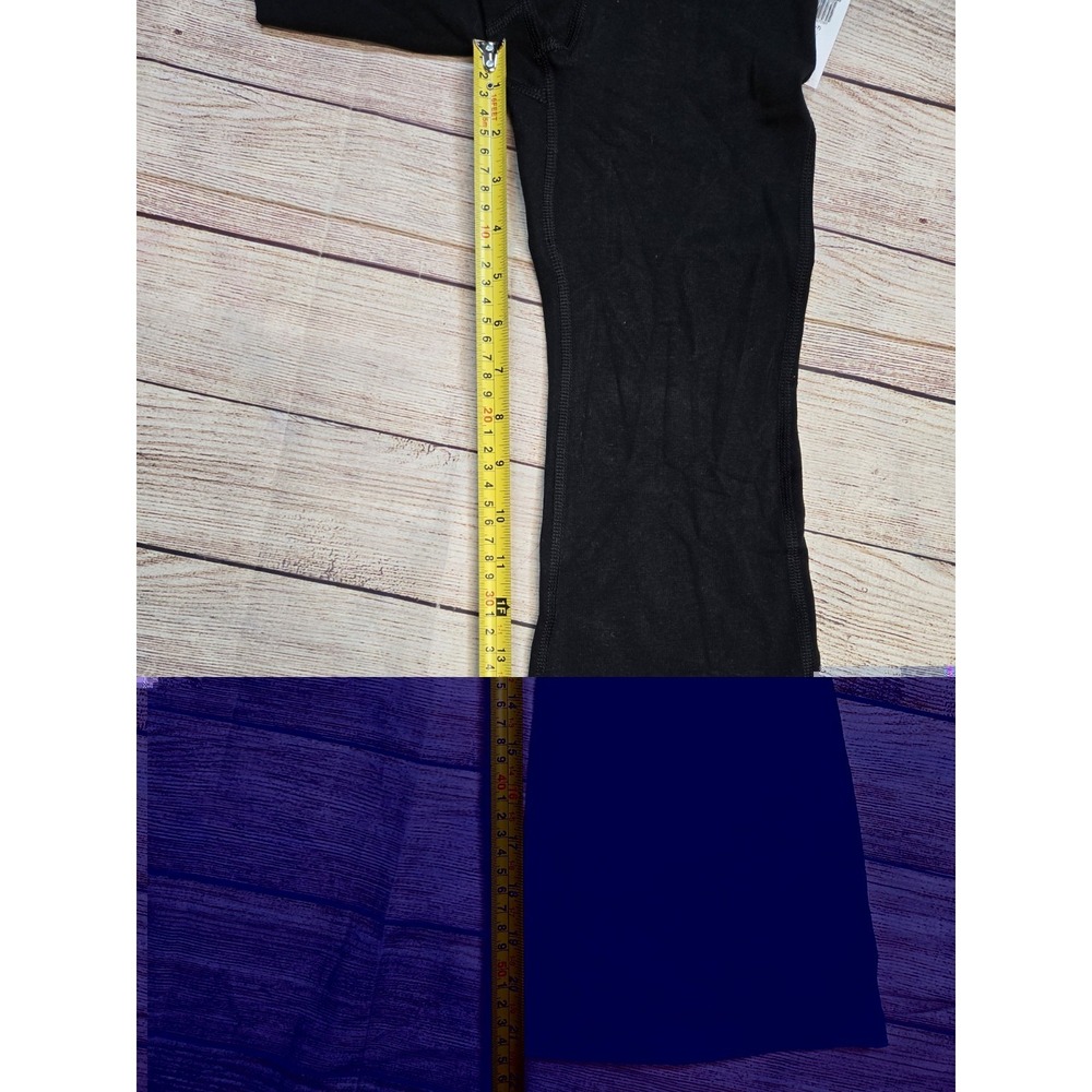 Old Navy Girl's Powerchill High Rise Flare Black leggings Size Small 6-7 NWT - Picture 3 of 8